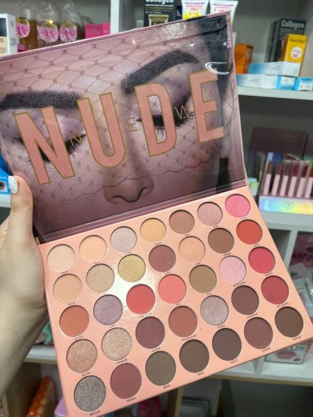 باليت Nude للأيشادو – 35 لون ✨🤎🌸